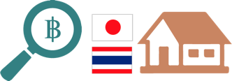 日本とタイの総資産の評価と相続税の算定が必要です